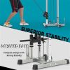 Lat Pulldown Machine Home Gym Fitness Silver