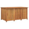 Patio Storage Box 59.1"x31.5"x29.5" Solid Wood Acacia