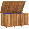 Patio Storage Box 59.1"x31.5"x29.5" Solid Wood Acacia