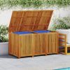 Patio Storage Box 59.1"x31.5"x29.5" Solid Wood Acacia